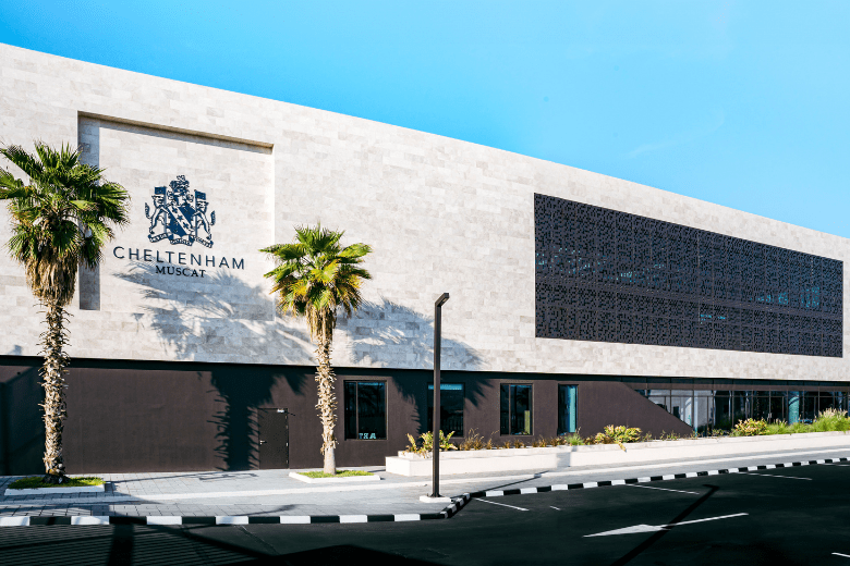 Exterior view of Cheltenham Muscat campus in Oman