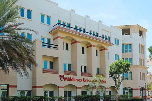 Middlesex University Dubai campus exterior view