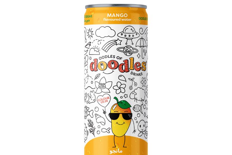 Children’s Mango flavoured water brand Oodles of Doodles with Aujan Group Holding