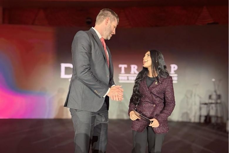 Saudi youth icon Rateel Alshehri at Trump Plaza Jeddah