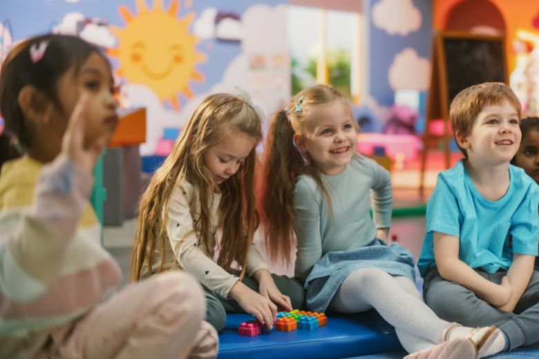 Students in a modern educational environment