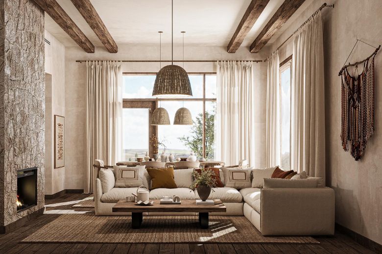 ENVI Al Shafa, Living room layout