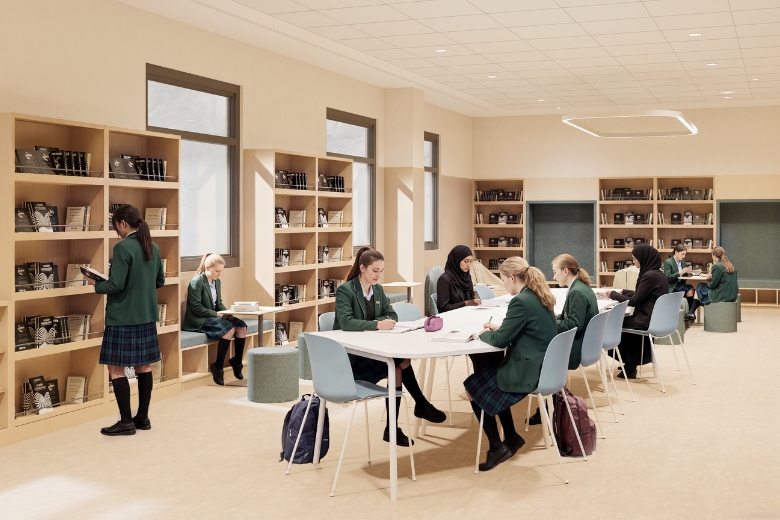 A modern learning environment at the Arabic Centre of Excellence supports students in developing confidence in Arabic language and literacy