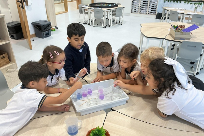 Curiosity comes to life in the science classroom as Sherborne School Jeddah pupils learn through practical exploration and discovery