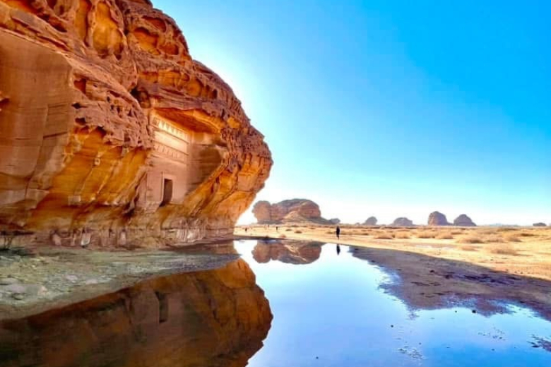 Hegra’s ancient rock-cut tombs provide a fascinating introduction to AlUla’s rich heritage for curious young travellers