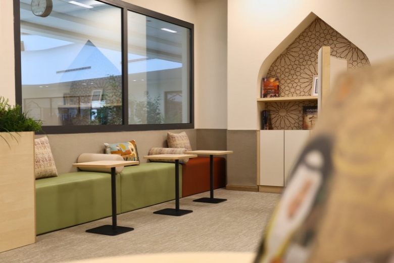 The learning spaces at Downe House Riyadh reflect an approach to education that combines a British school environment with a strong connection to Saudi culture and traditions