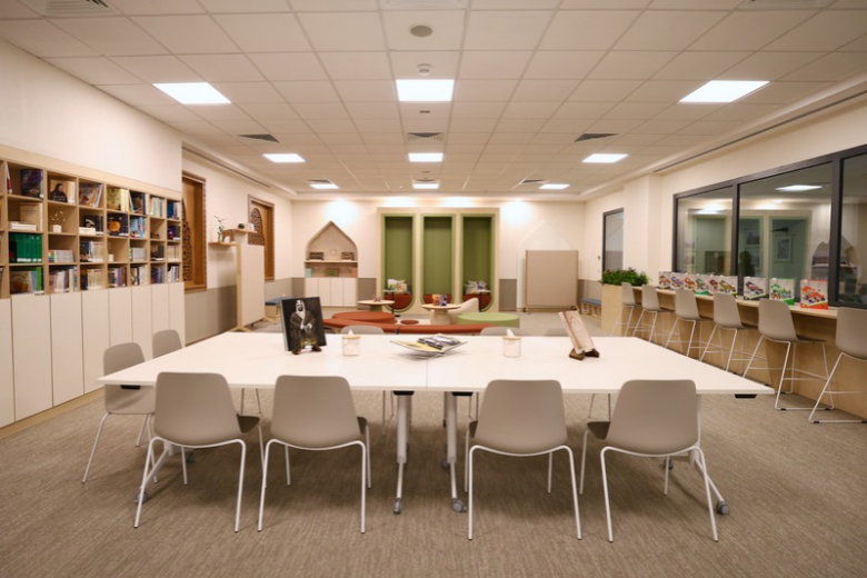Inside Downe House Riyadh, thoughtfully designed spaces support students’ learning and wellbeing while celebrating the school’s educational values and heritage