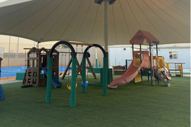 Outdoor Playground, Royat Al-Ebtikar International School