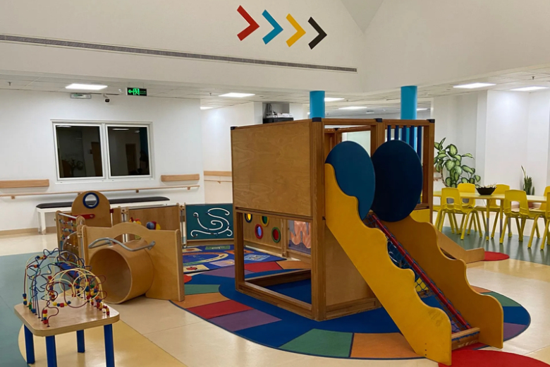 Play area for Reception Years, Royat Al-Ebtikar International School