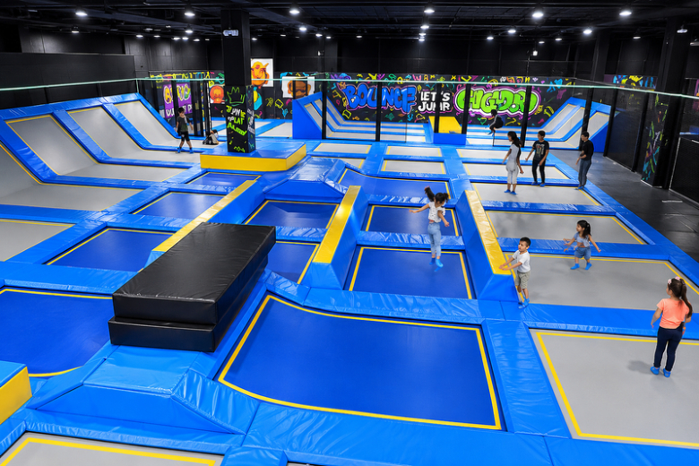 Xtreme Play gives energetic children a chance to jump, move and enjoy active indoor play away from Jeddah’s heat